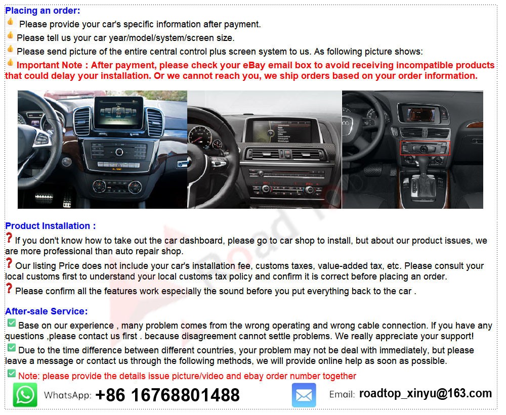 12.3″Wireless CarPlay Touchscreen Autoradio For Benz E Coupe C207 NTG4.0/4.5/5.0