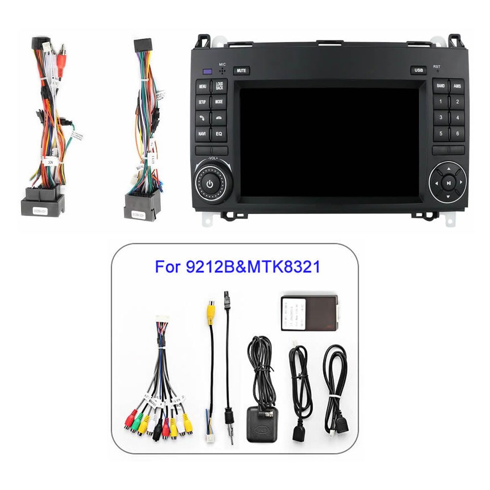 7″ Car Stereo Radio GPS Navi RDS 1+32G For Benz W906 Sprinter 2500/3000 2006-12