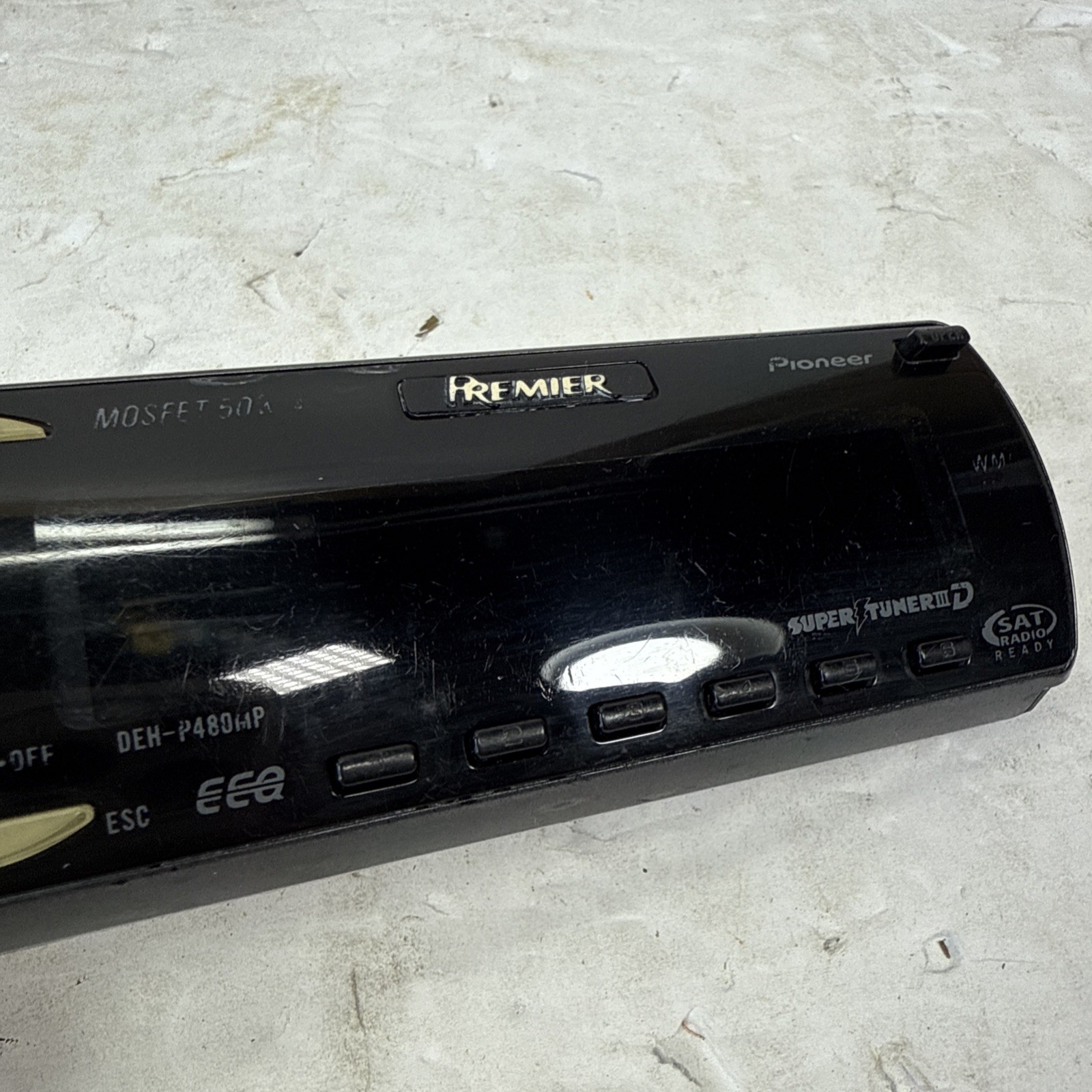 Rare Pioneer Premier DEH-P480MP Old School Car Stereo FACEPLATE ONLY