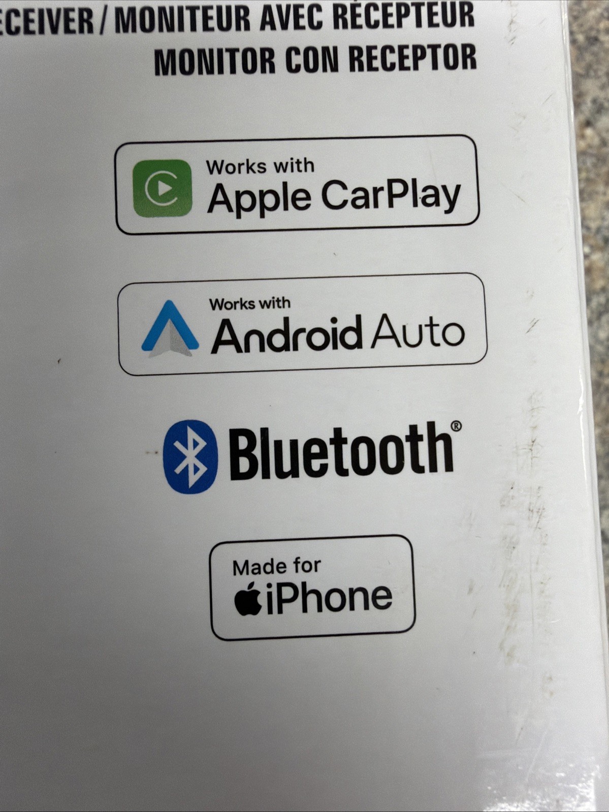 NEW JVC KW-M590BT 6.8″ Receiver w/ Apple CarPlay & Android Auto