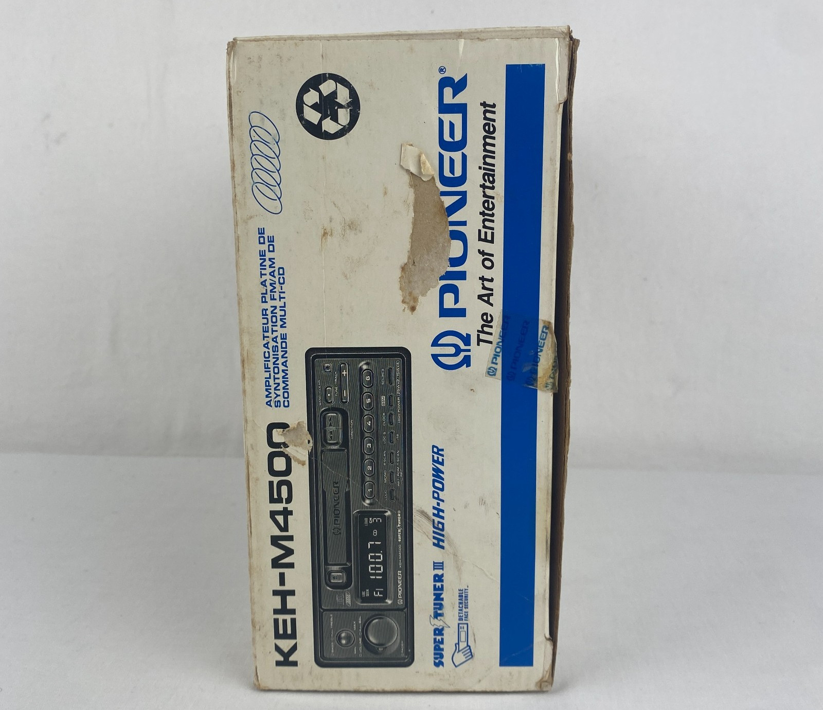Pioneer KEH-M4500 Cassette Car Stereo w/ Detachable Faceplate Box Manual B50
