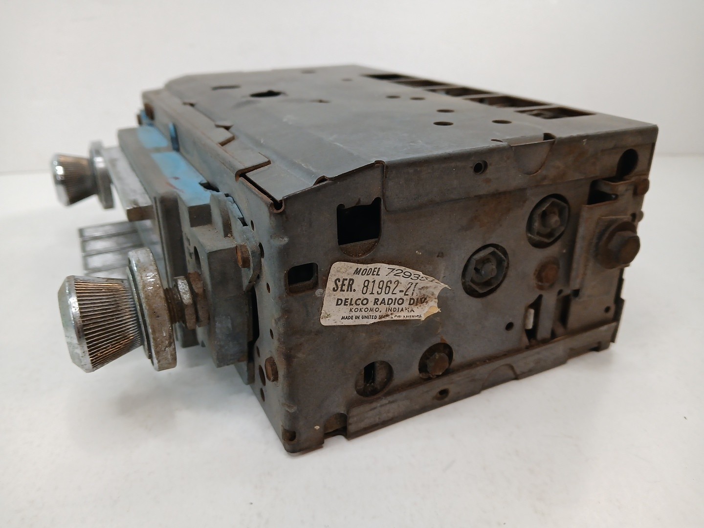 GM 1960s 70s Pontiac Delco AM In Dash Radio Model 7293512 – Tested Works
