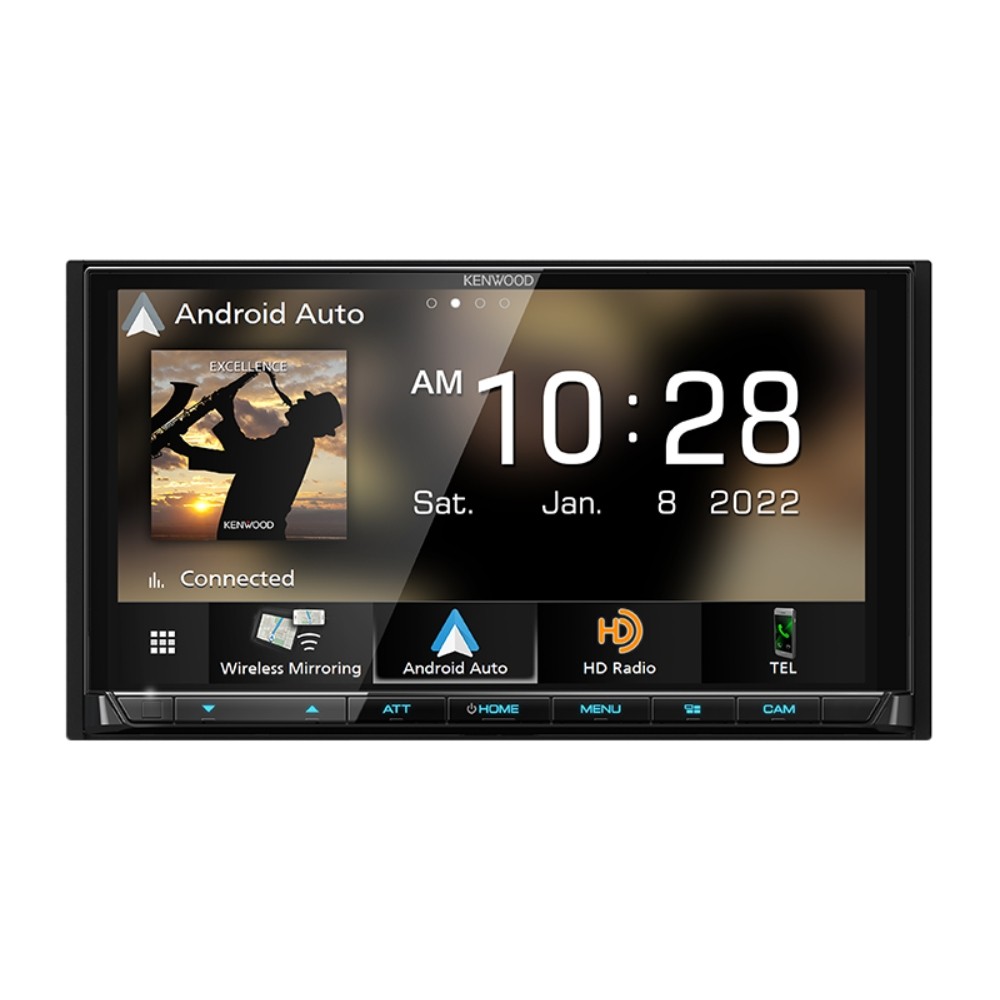 Kenwood DMX958XR 6.8″ Multimedia w/ HD Rear View License Plate Camera
