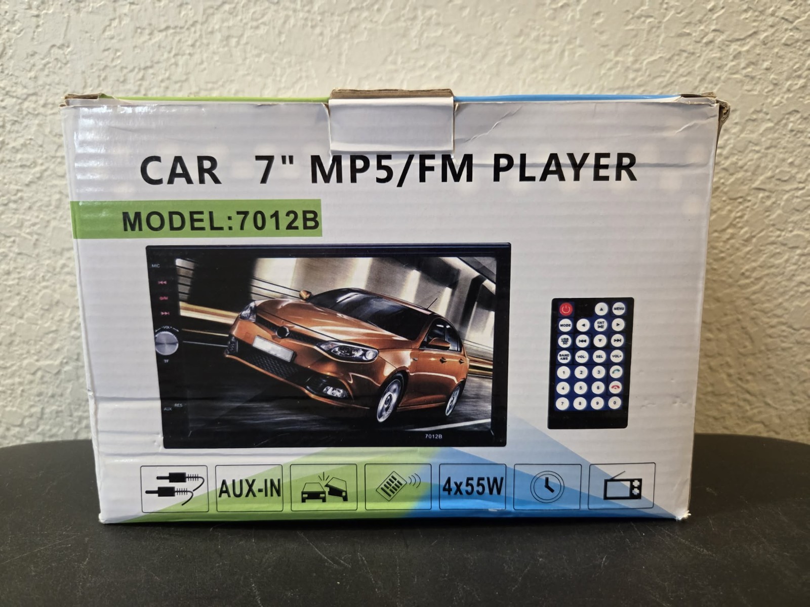 Unbranded 7018B 2 DIN Digital Media Receiver Touchscreen Bluetooth Equalizer