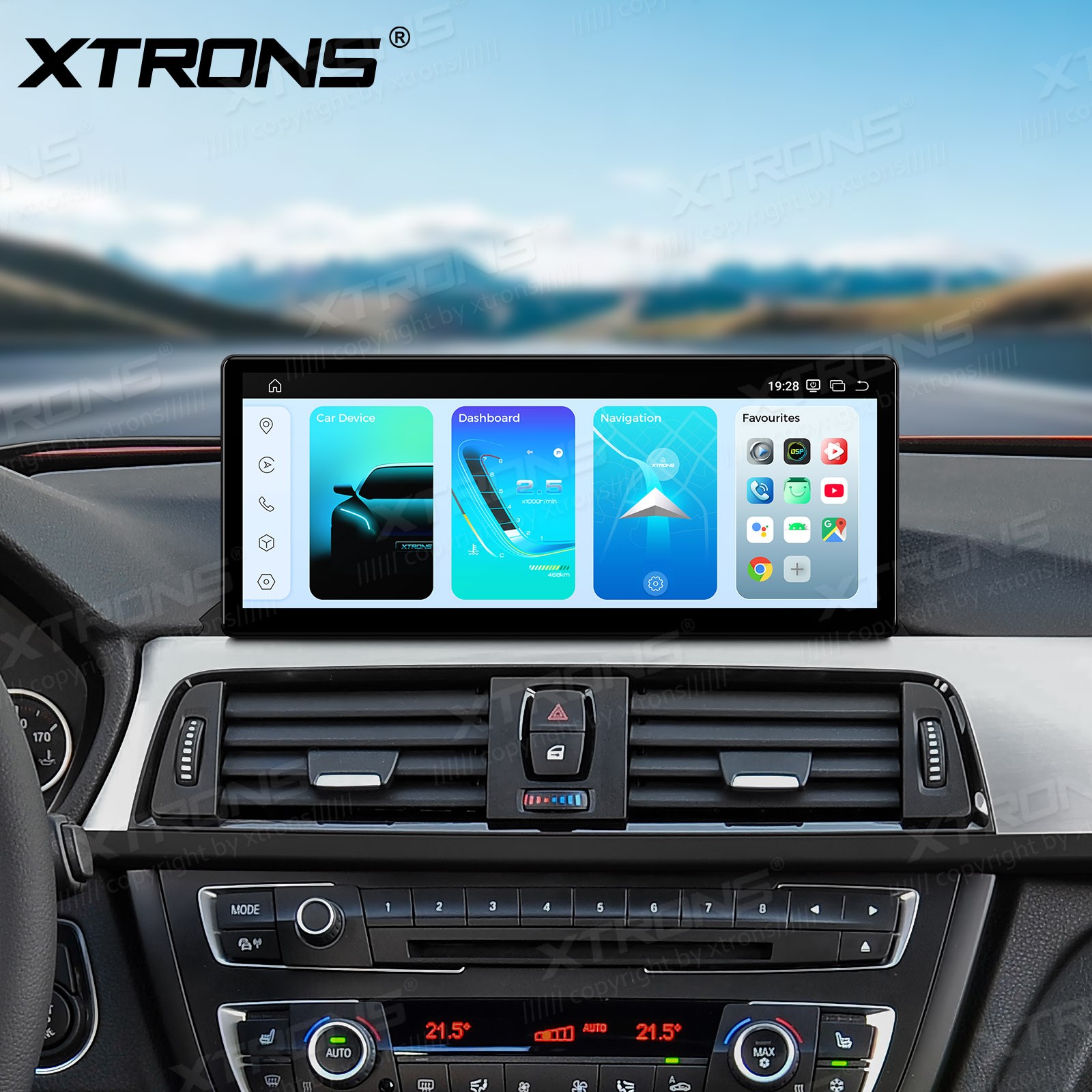 For BMW F30 F31 F32 F33 F36 Android Navigation 12.3″ Screen 2K IPS 8G 128GB WiFi