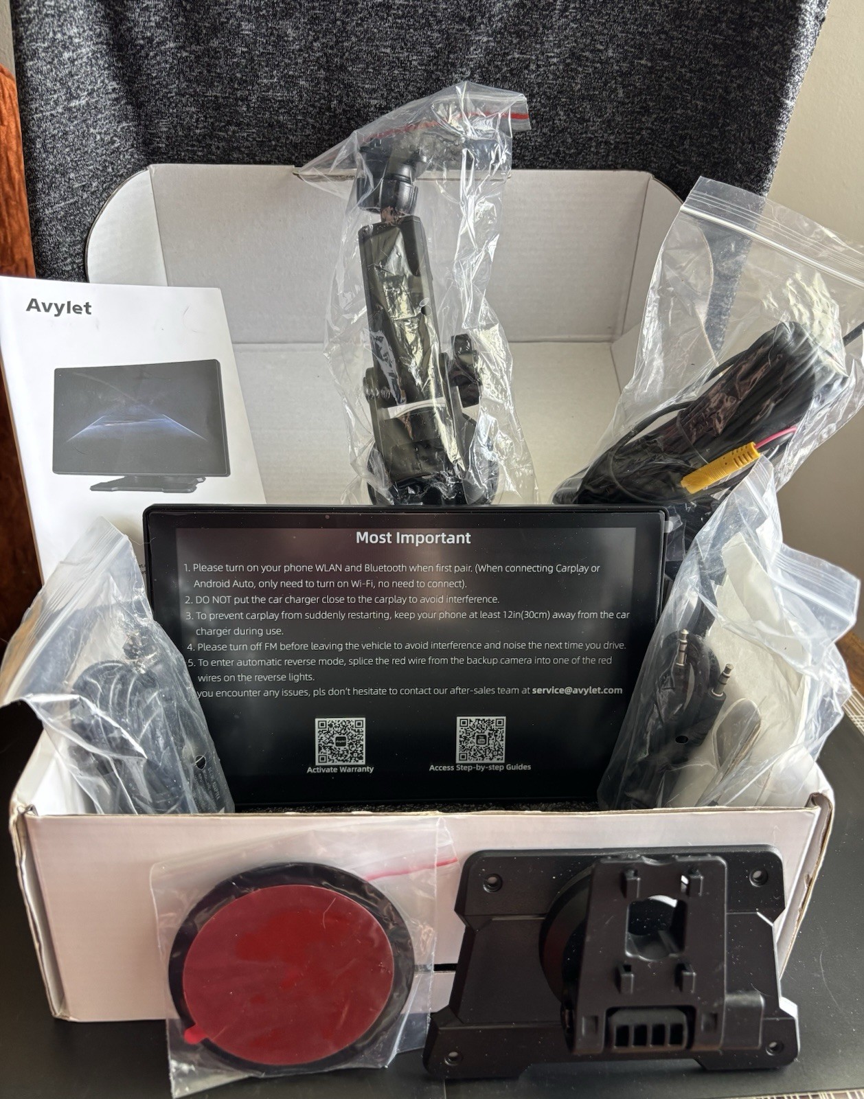 Avylet RC07 Wireless Car Stereo DVR
