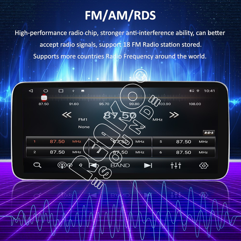 Double 2 DIN 9″ Android 11 Touch Screen Car Stereo Radio GPS Navi Bluetooth WIFI