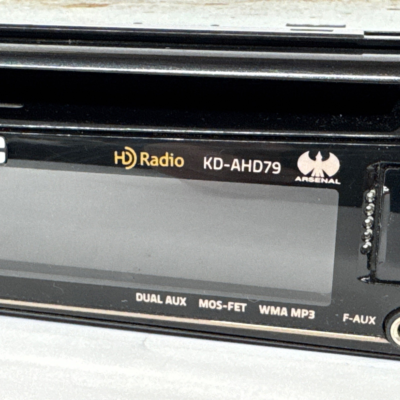 JVC CD RECEIVER KD-AHD79 Car Stereo Aux USB HD Radio With Remote