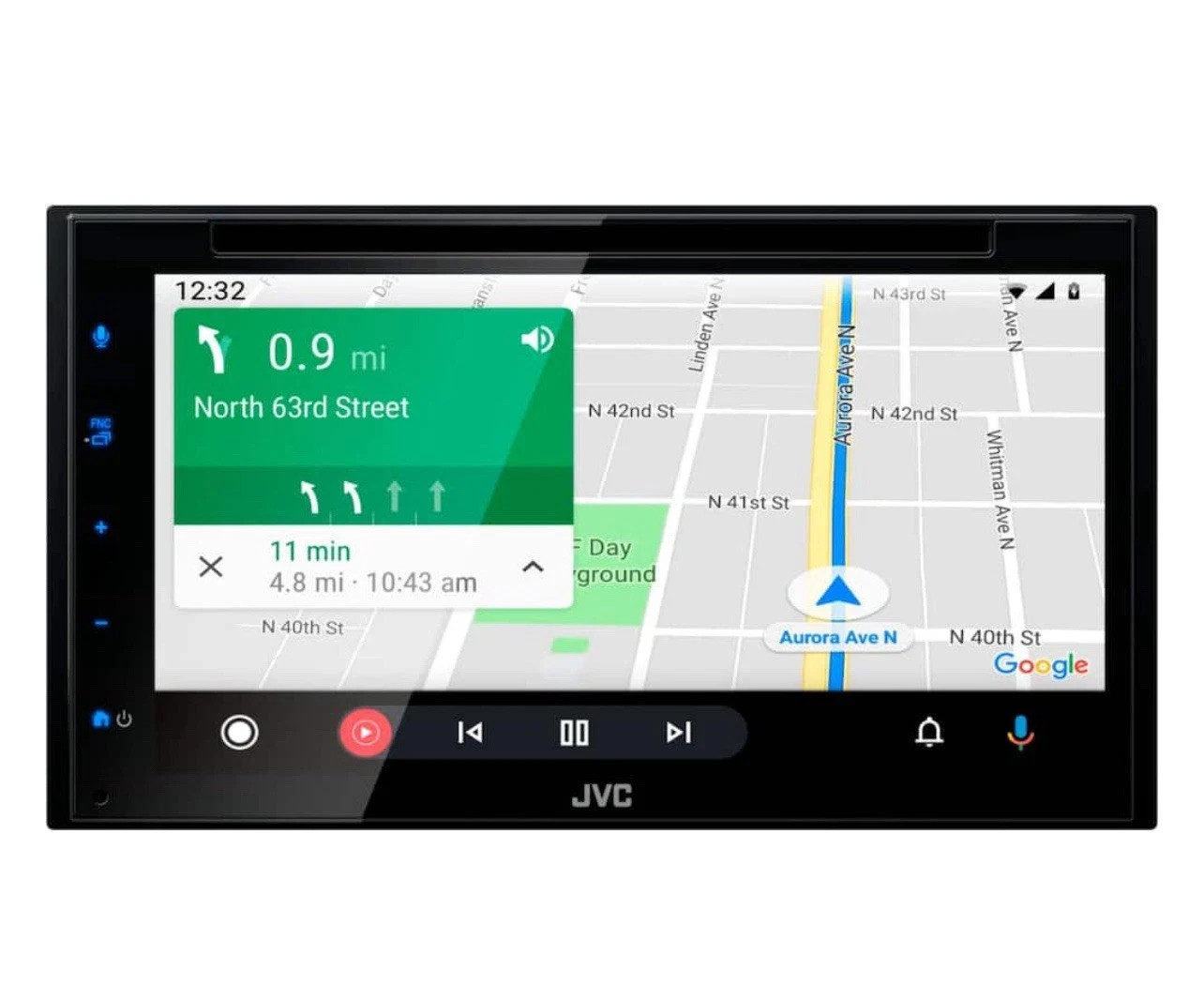 NEW JVC KW-V660BT Bluetooth CD/DVD/USB Player Apple CarPlay Android Auto 6.8″