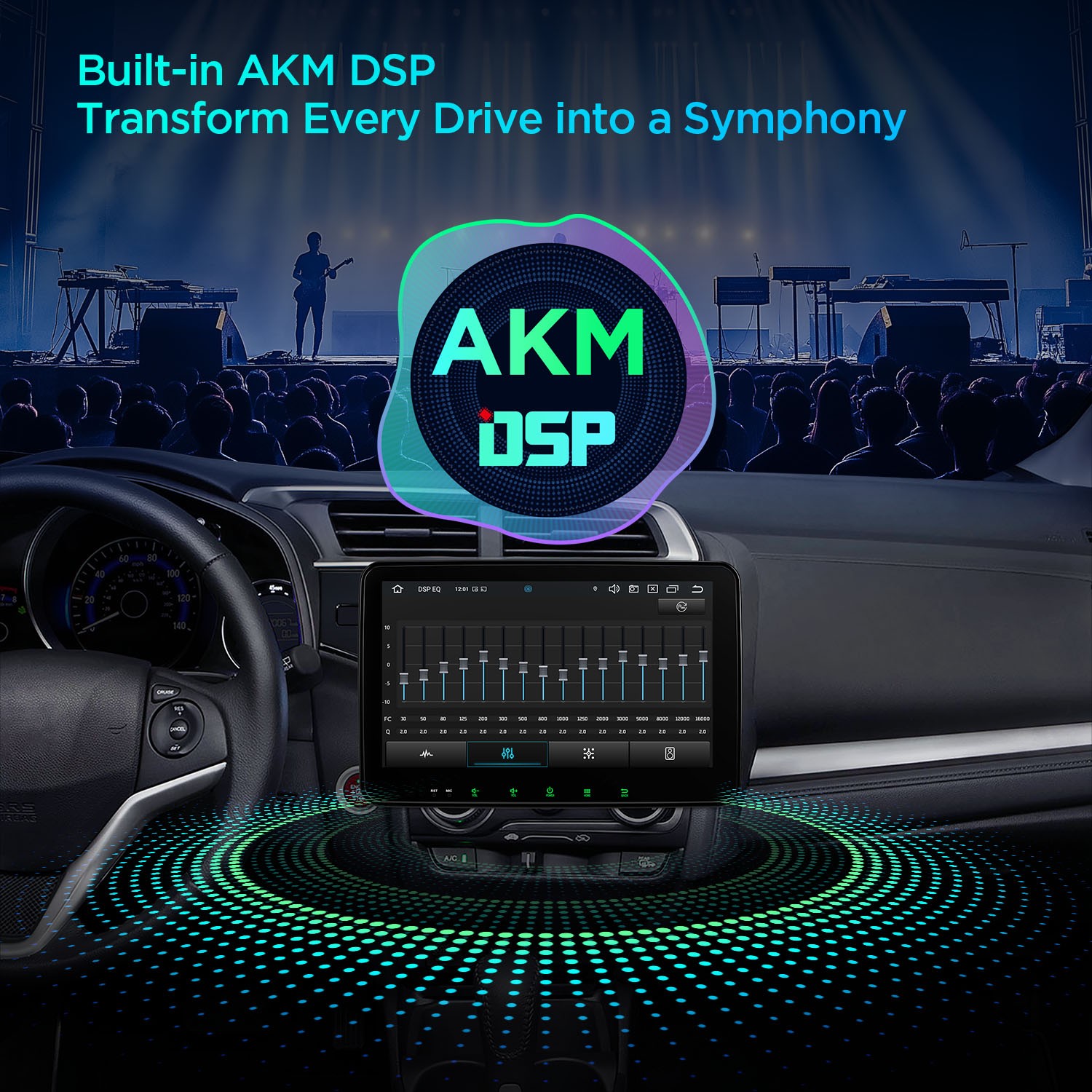 10.1″ Android 13 Car GPS Stereo DVD Radio Double 2 DIN Navi 2+32GB Universal