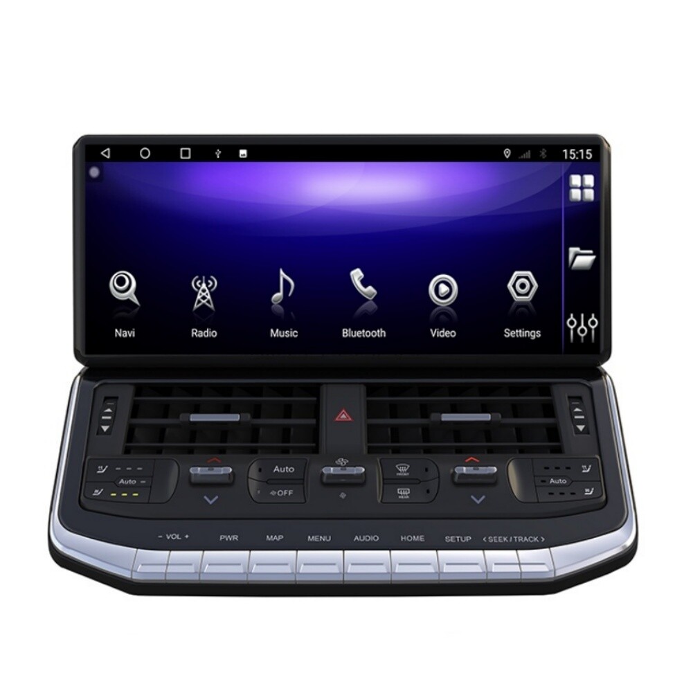 12.3″HD Car Radio for TOYOTA LAND CRUISER LC300 2022 EXR&GXR Stereo SWC BT Music