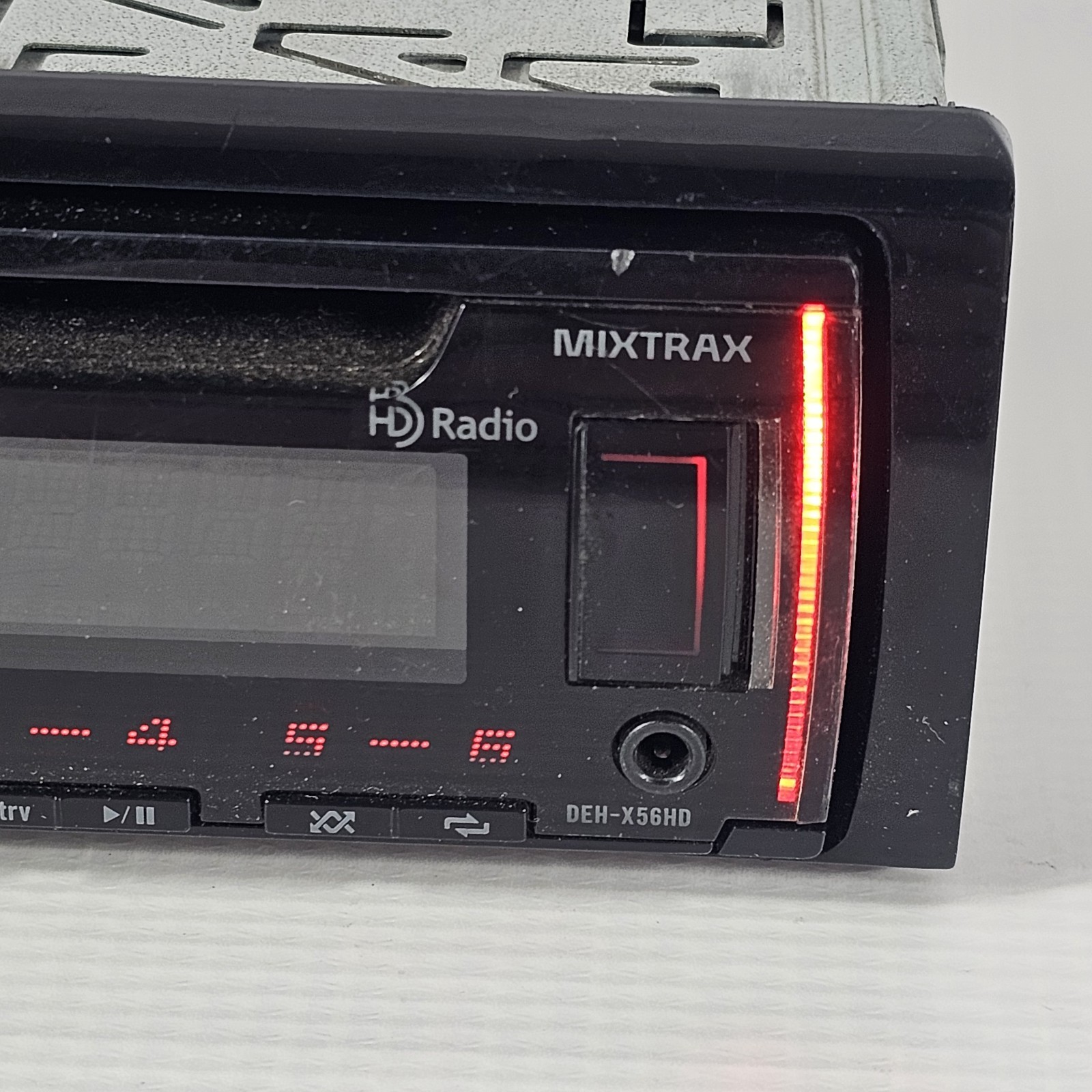 Pioneer DEH-X56HD Car Stereo CD Receiver MIXTRAX Radio NO HARNESS TESTED WORKING