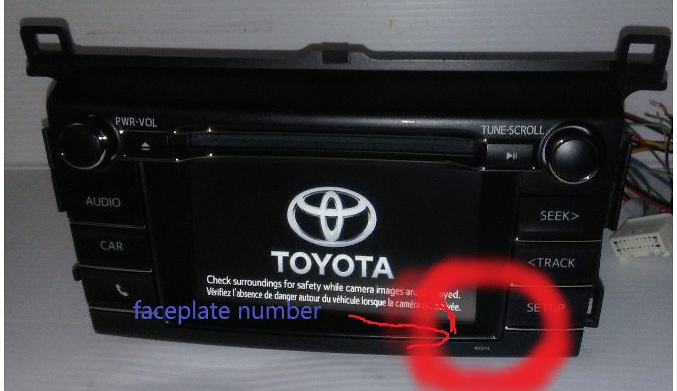TOYOTA RADIO Digitizer display TOUCH SCREEN GLASS PAD Panel Navigation OR NO GPS