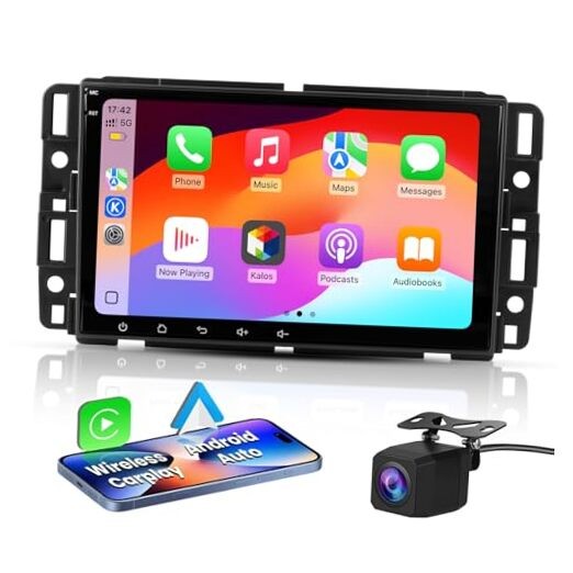 Car Radio Stereo Upgrade for Chevy Silverado Tahoe 2GB+32GB with Backup Camera