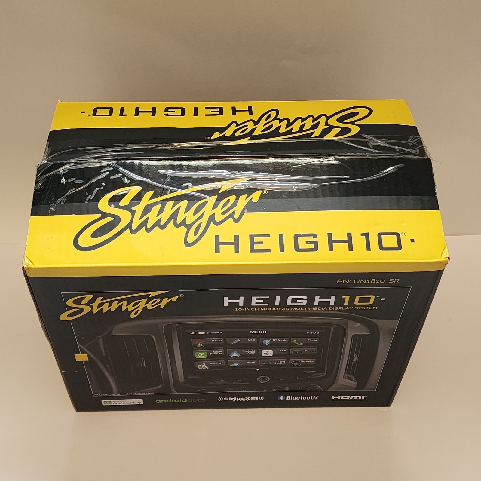 STINGER UN1810-SR Heigh10, 10-In. Modular Multimedia Display System NEW Open Box