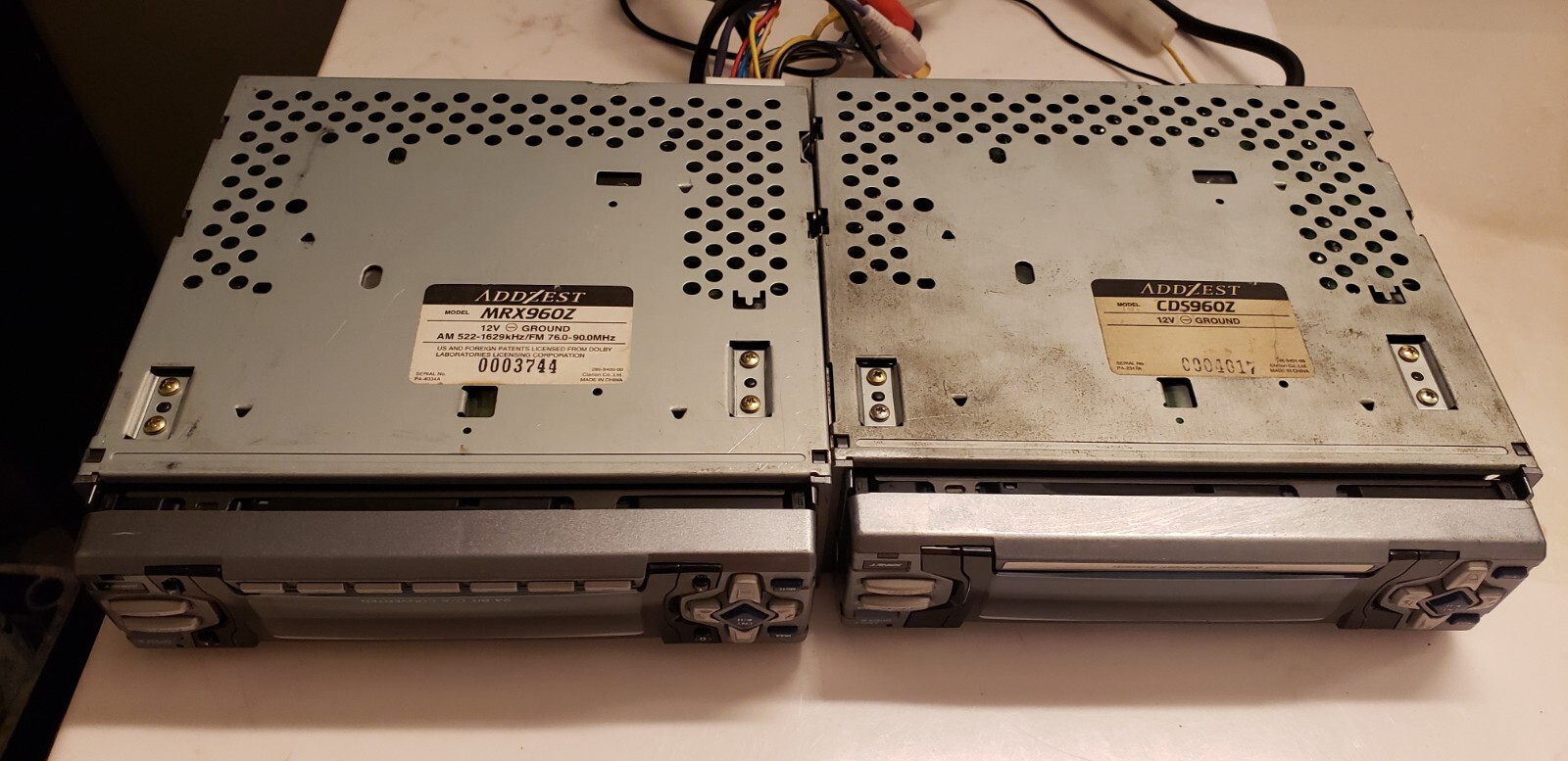 Clarion Addzest mrx960z & cds960z old school