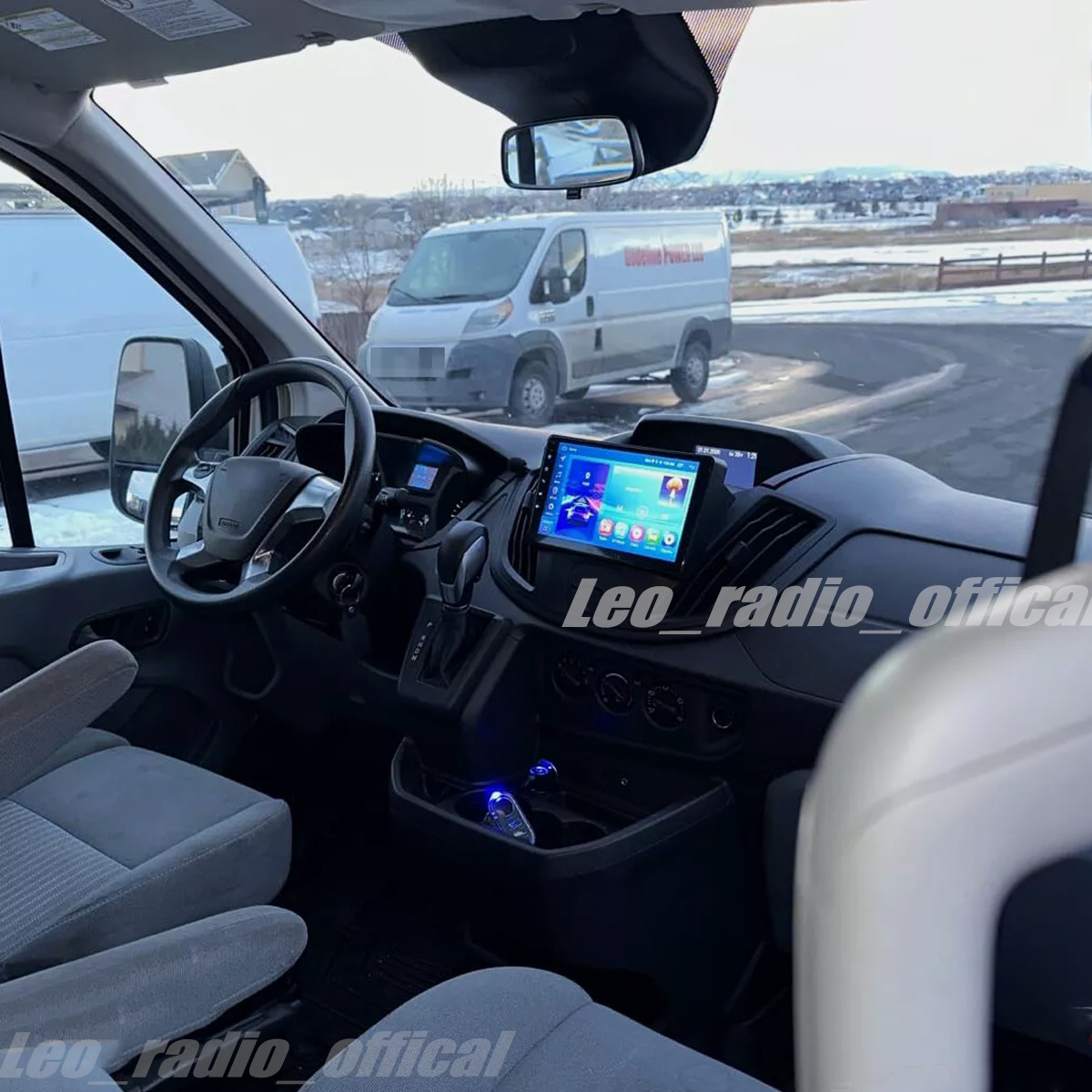 Apple Carplay For 2015-2019 Ford Transit-150/250 Car Radio Stereo GPS 4+32GB