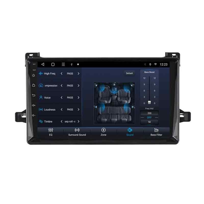 9″ Car Stereo Radio MP5 Touch Screen Bluetooth FM USB For Toyota Prius 16-22 xh