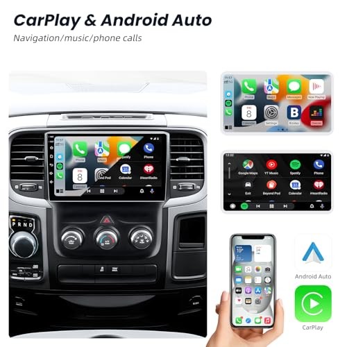 8 Core 4+32G Car Radio for Dodge RAM 1500 2500 9 Inches 8Core 4GB RAM+32GB ROM
