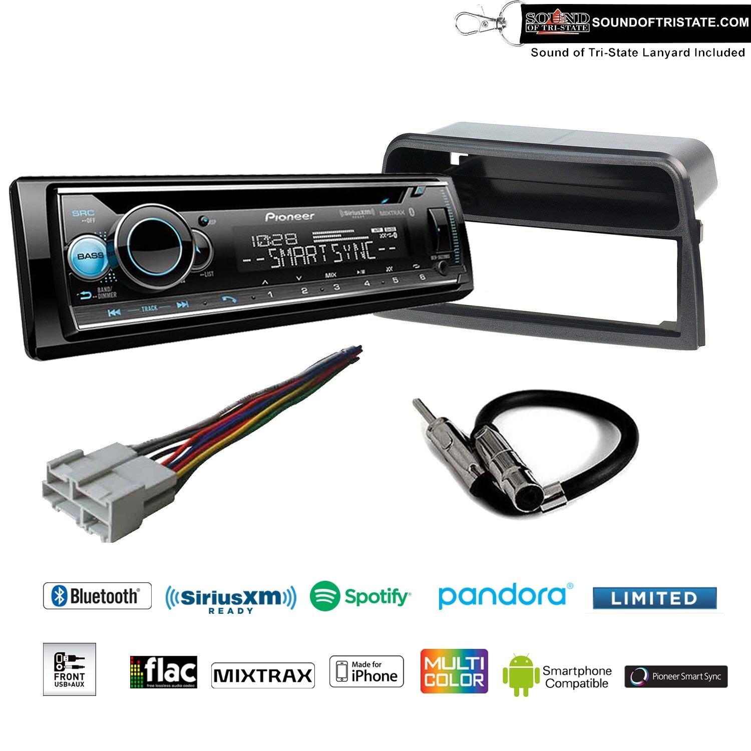 Pioneer DEH-S6220BS CD Receiver Fits 2000-2005 Saturn S/L Series