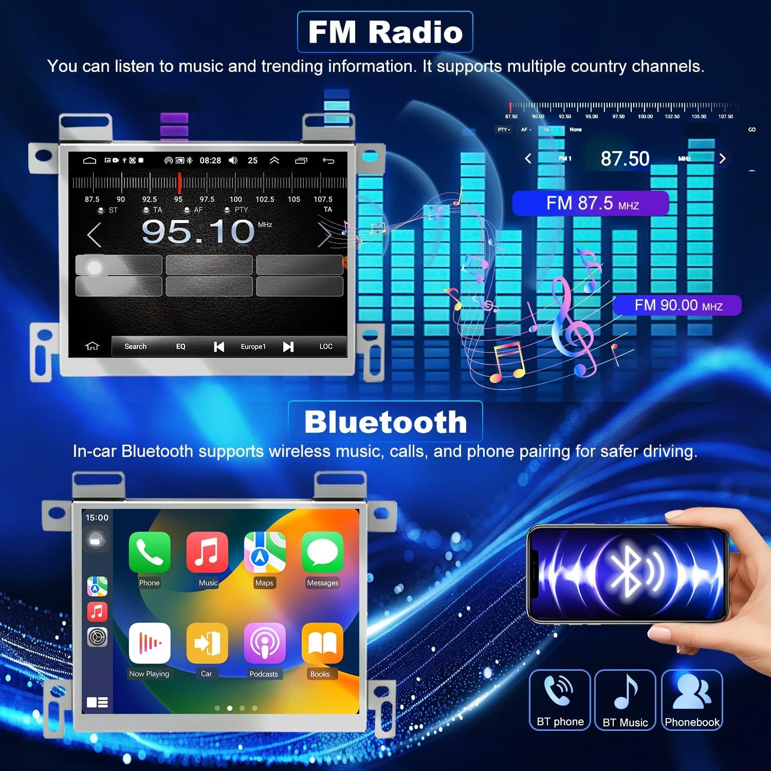 Car Stereo for Dodge Charger 2011-2014, Dodge Journey 2011-2020/Chrysler 300/300