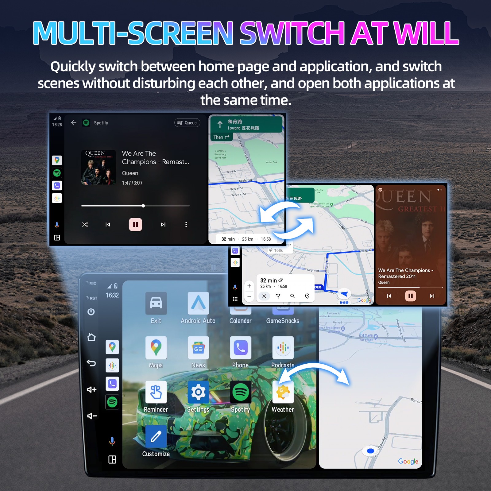 For Ford F150 2009-2014 Android 13 9″Apple Carplay Car Stereo Radio GPS NAVI 64G