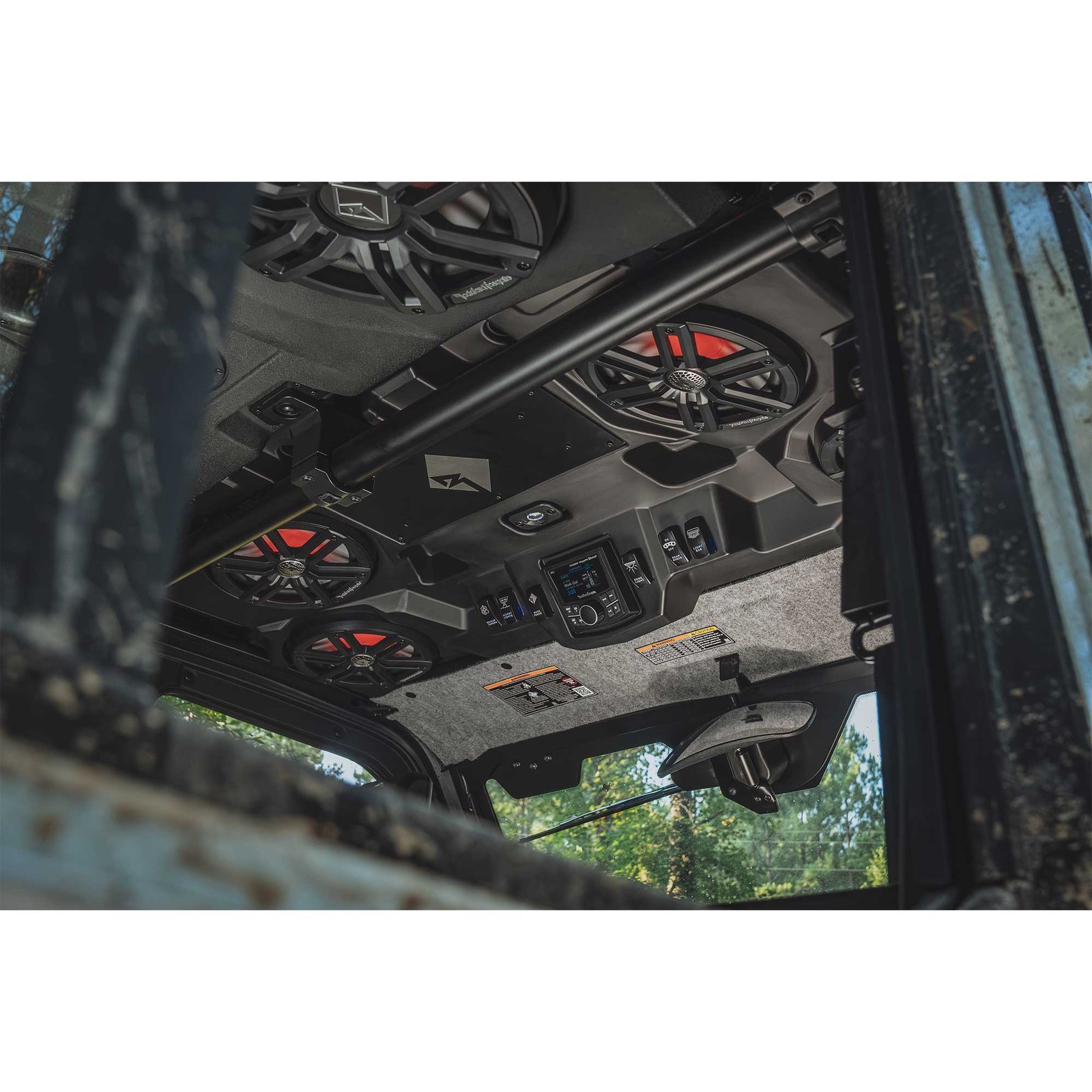 Rockford Fosgate RNGR18-ROOF4M2 Audio Roof for 2018+ Polaris Ranger Crew