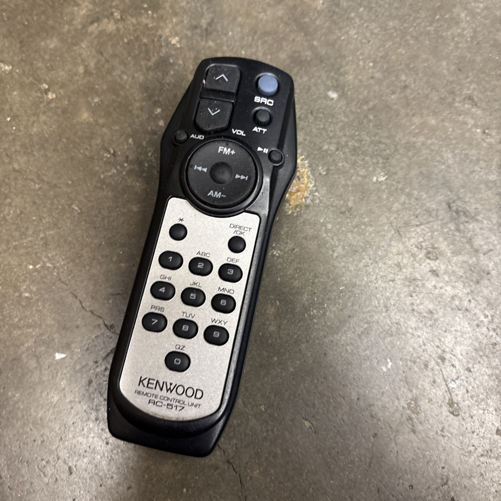 EXC: KENWOOD CAR AUDIO / CD PLAYER REMOTE CONTROL – RC-517 – STEREO HEADUNIT