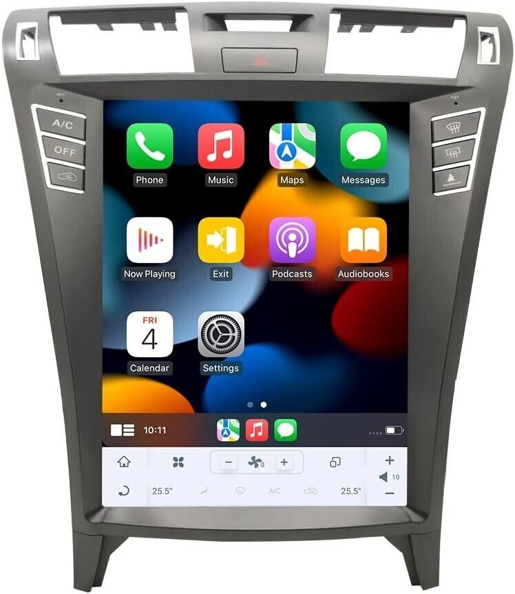 12.1″ Tesla Screen HD Car Radio GPS Android 64GB For 2006-2012 Lexus LS460 LS600