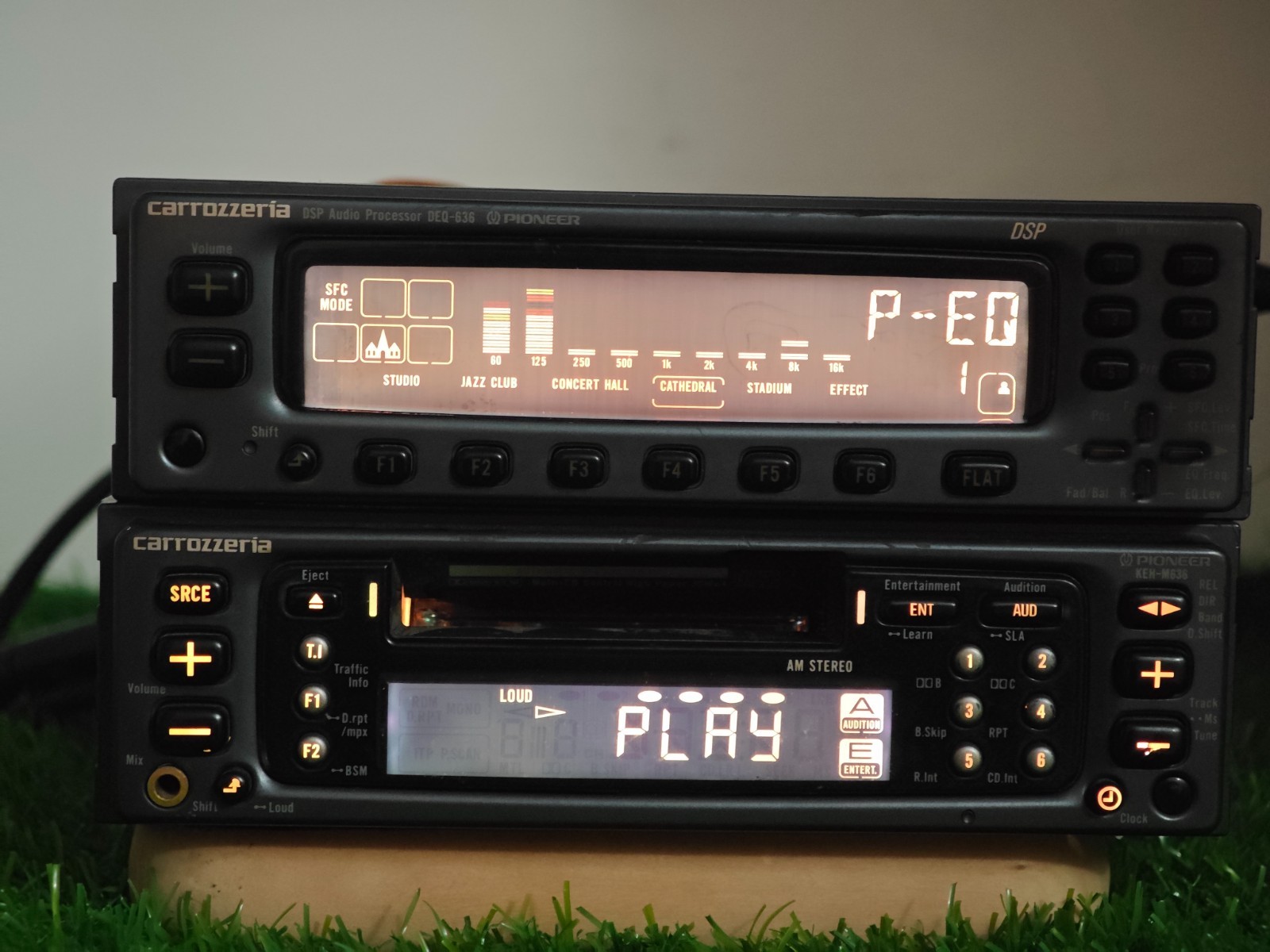 Pioneer Carrozzeria DEQ-636 DSP Equalizer KEH-M636 Cassette Car Stereo Radio JDM