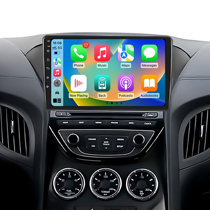 Car Stereo Radio GPS Head Unit For Hyundai Genesis/Rohens Coupe 2012-2016 4+64G