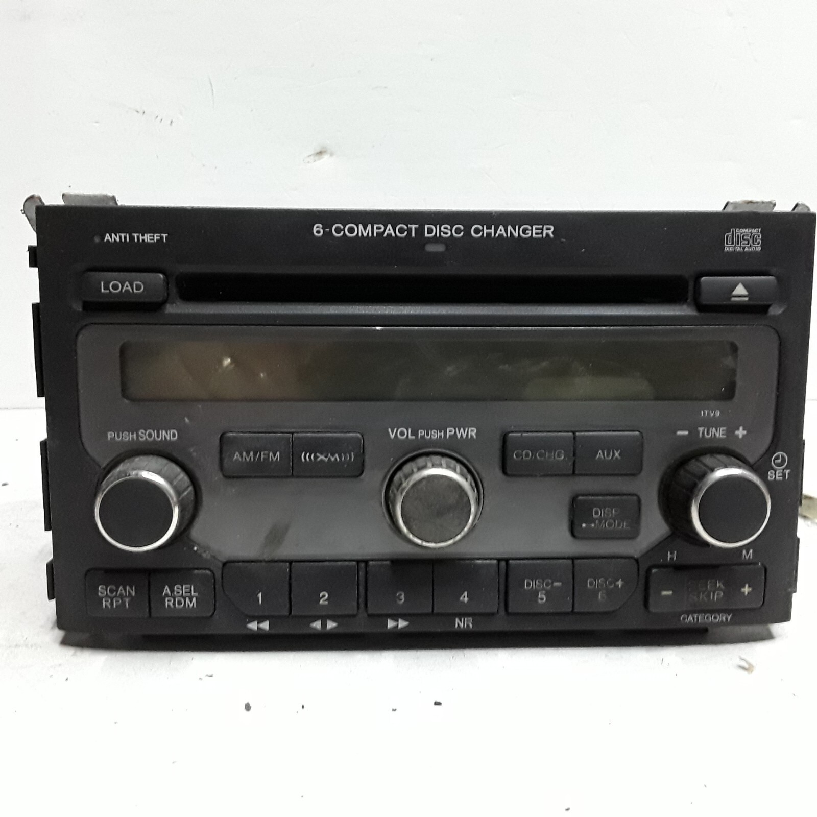 06 07 08 Honda Pilot EX AM FM XM 6 disc CD radio receiver 1TV9 39100-S9V-A610 OE