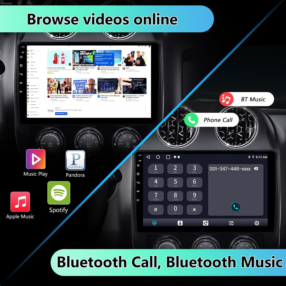Eaglenav 10.1 Inch Car Radio For Jeep Patriot Compass 2010-2016 Android 13 Car