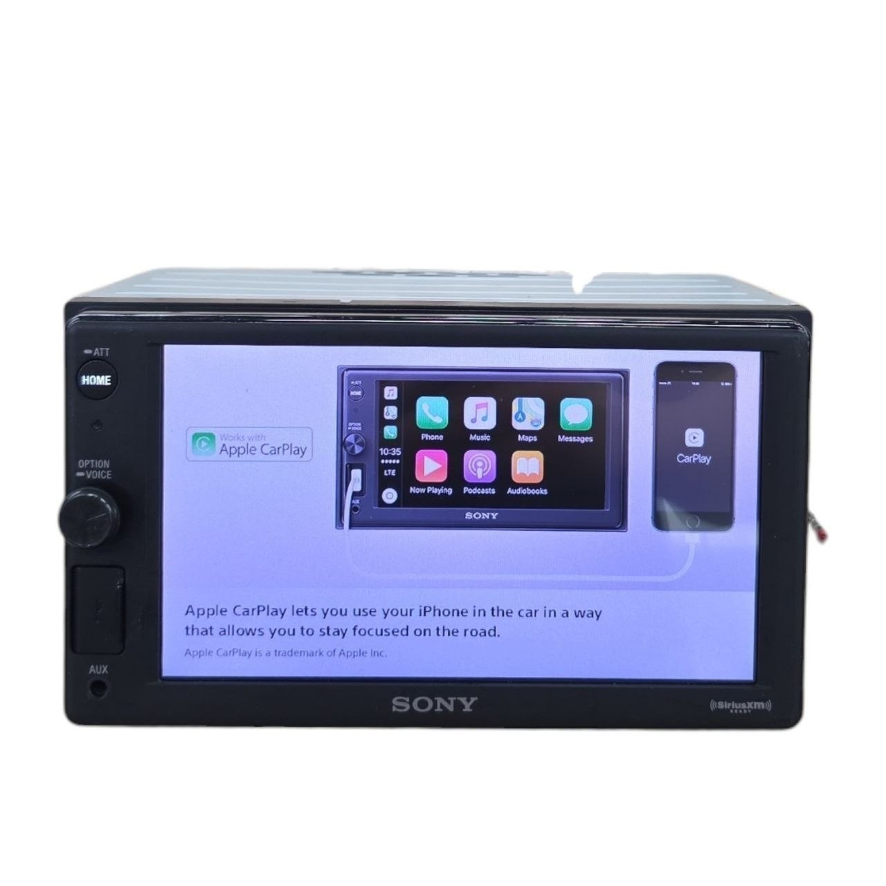 Sony XAV-AX1000 7″ AM FM Bluetooth Car Stereo | Wireless Car Play & Android Auto