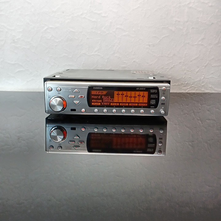 JVC KD-SH919 1DIN Car Audio CD Receiver WMA MP3 Stereo Tested Ships in 1 Day