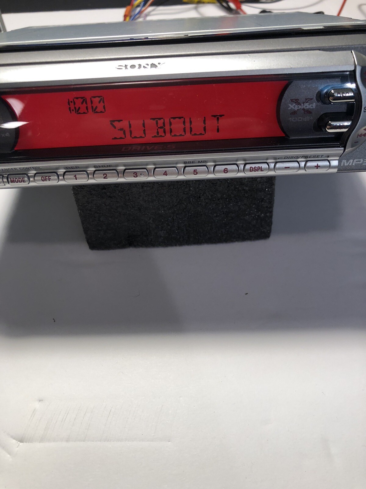 Sony CDX-F5700 CD Player