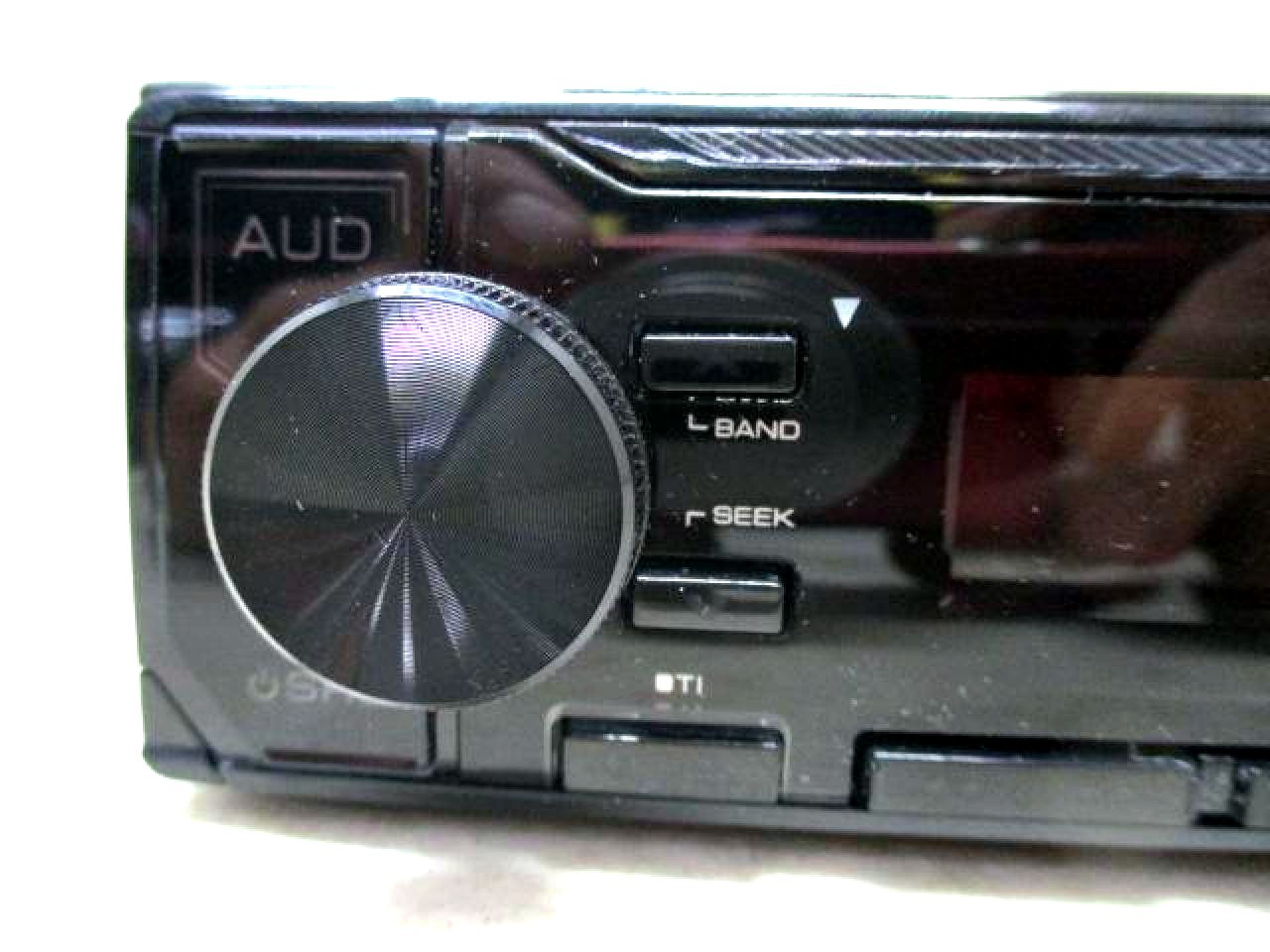 Kenwood U330MS Single DIN Car Stereo Receiver Tested Working USB AUX w/ Manual