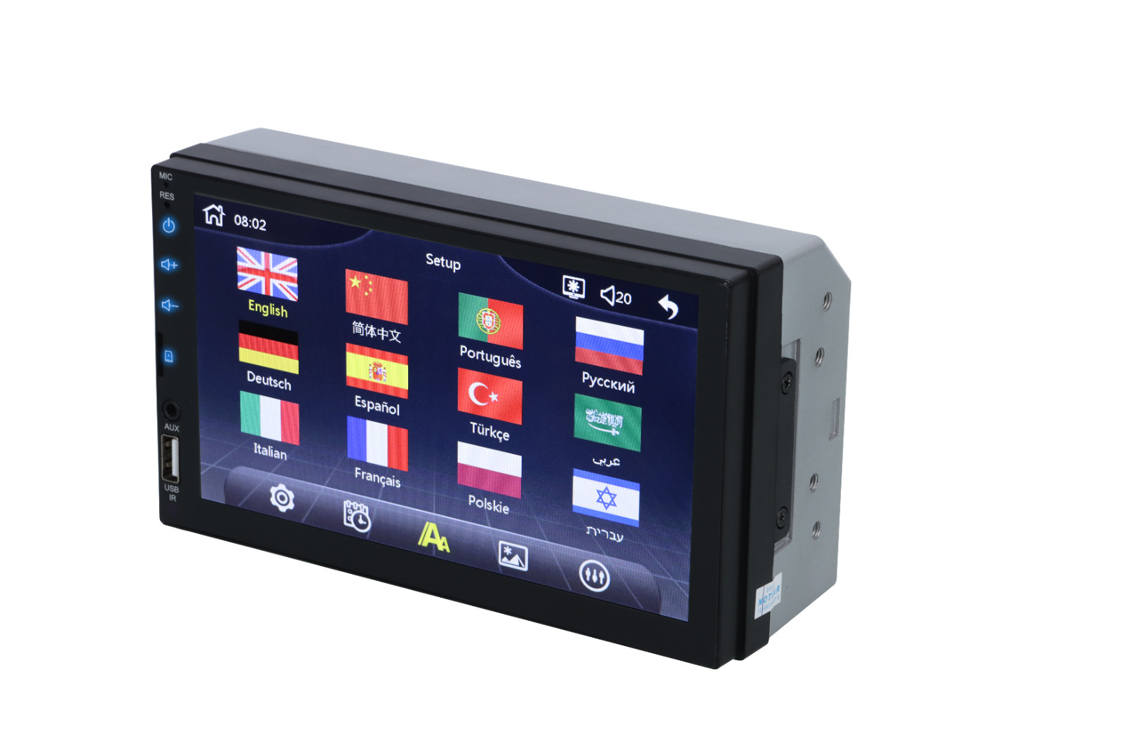 7″ Touch Screen Car Stereo Apple Carplay Android Auto AM FM Radio Player+Camera