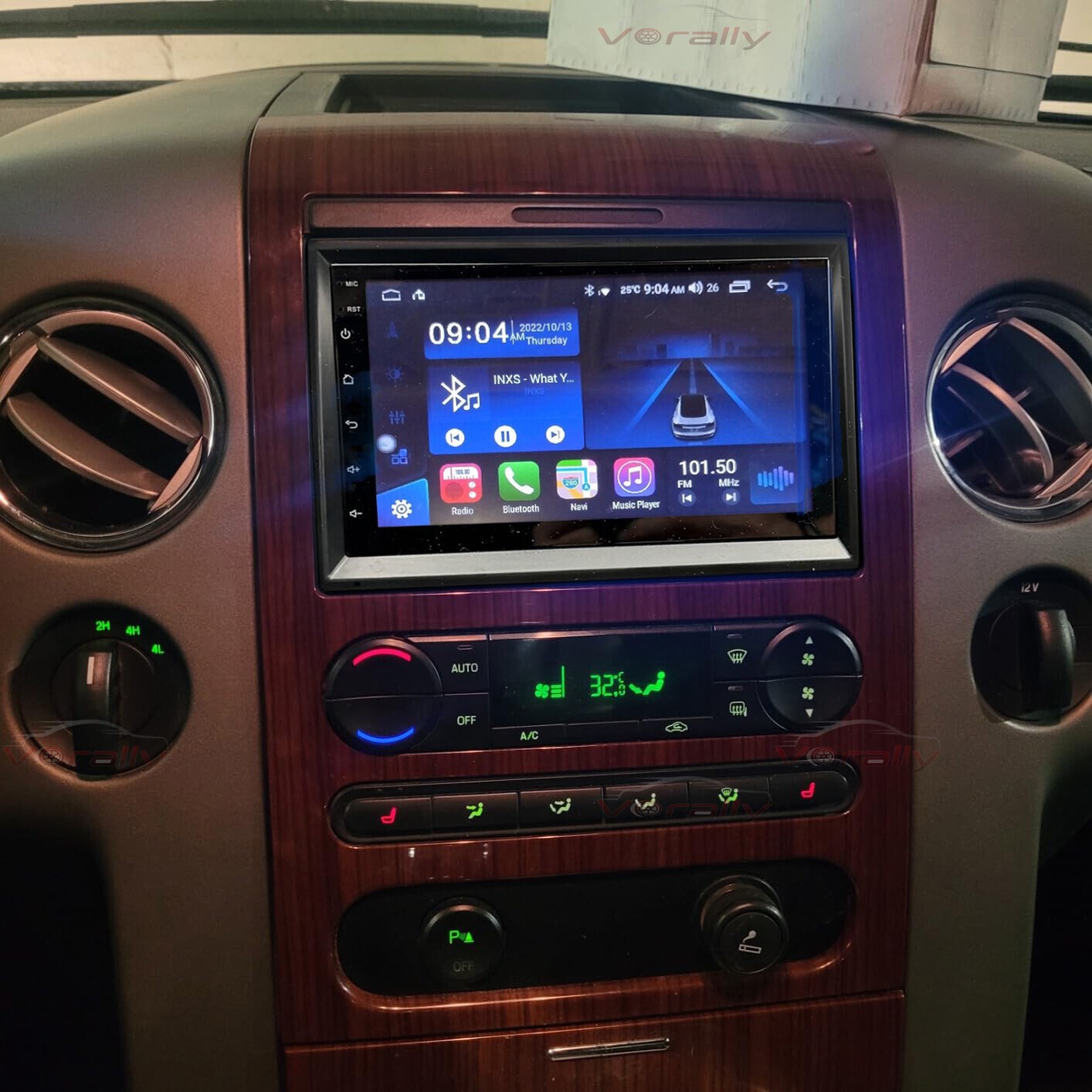 For 2004-2008 Ford F-150 F150 CarPlay Android Auto Car Radio GPS Stereo +Camera