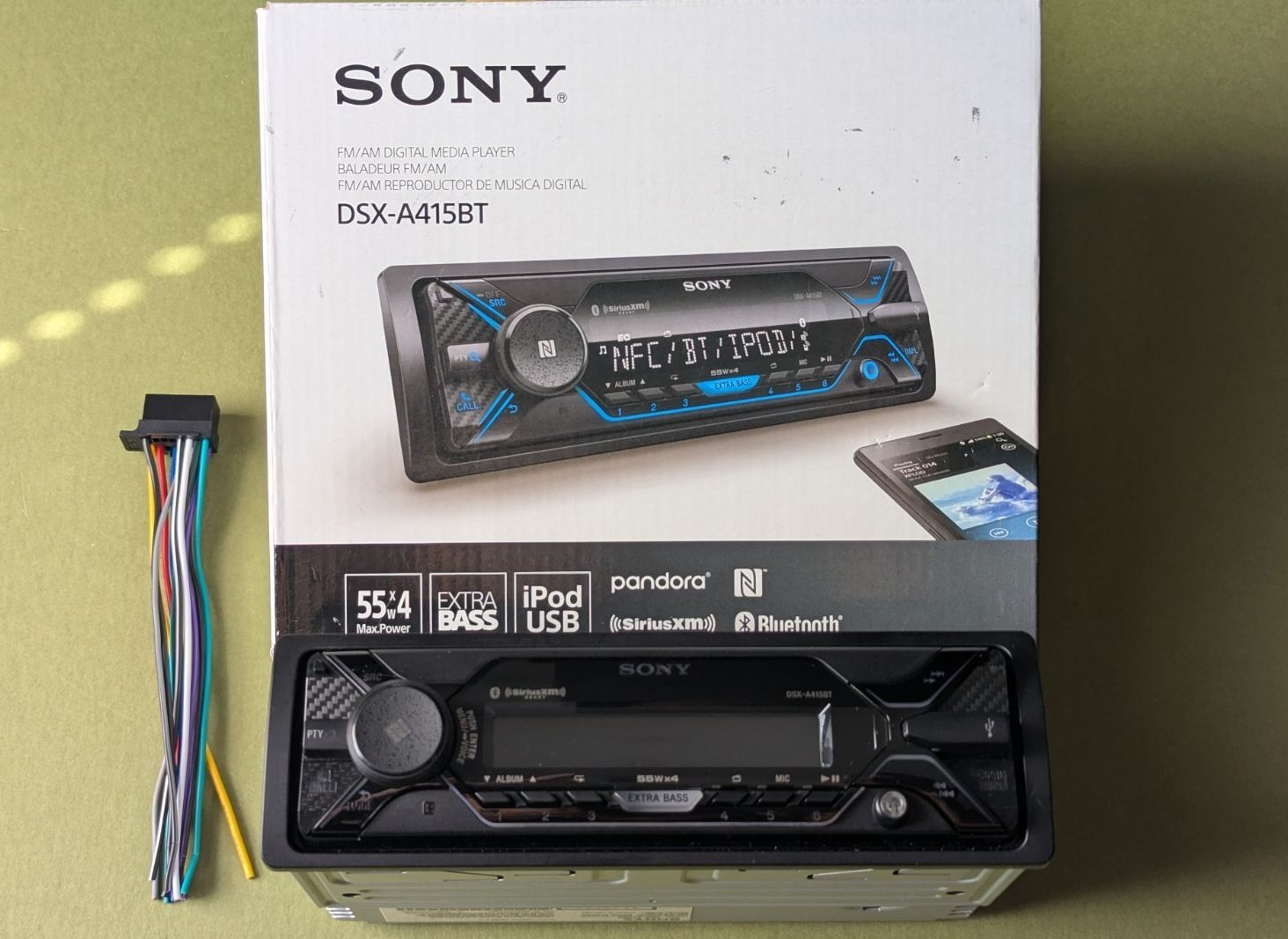 Sony DSX-A415BT Bluetooth Digital Media Player