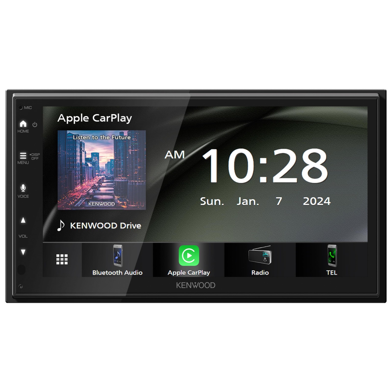 KENWOOD DMX4710S Digital Car Stereo 50W x 6-Ch, Apple CarPlay, Bluetooth