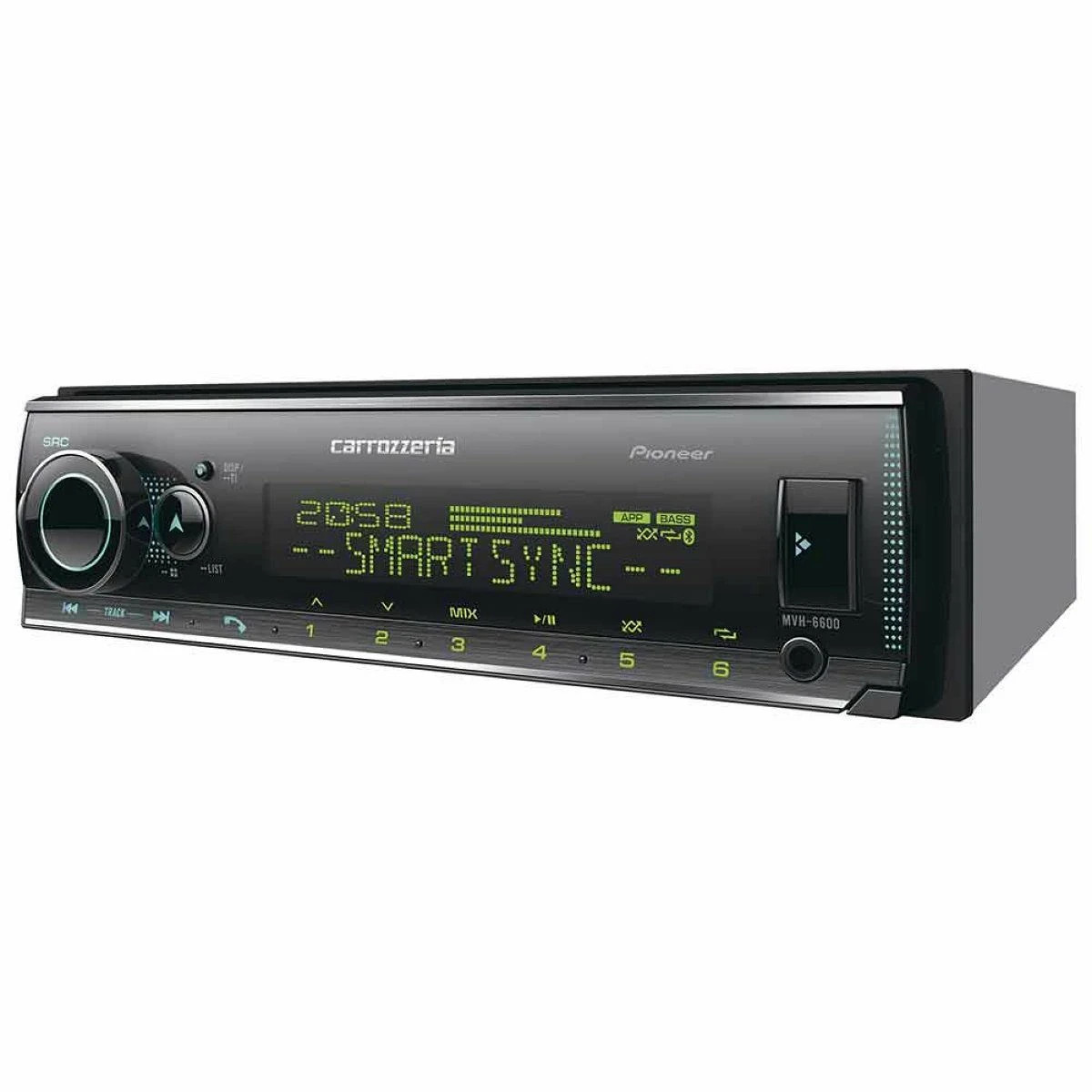 Pioneer Carrozzeria MVH-6600 Bluetooth/USB/Tuner/DSP Main Unit