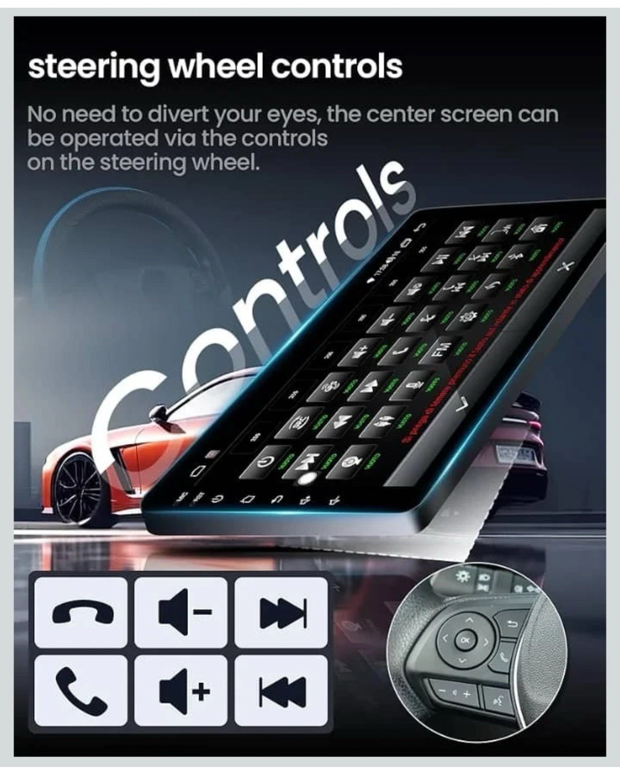 Toyota Tacoma Car Radio 2005-2015 Android Stereo 4Core Touchscreen GPS Navi Cam