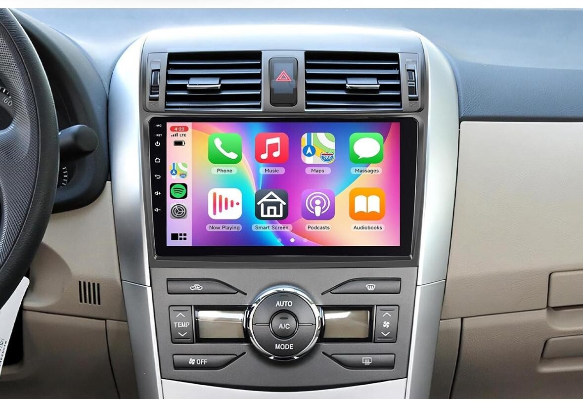 9” For Toyota Corolla 2009-2013 Apple CarPlay Android 8 Core 8+128G