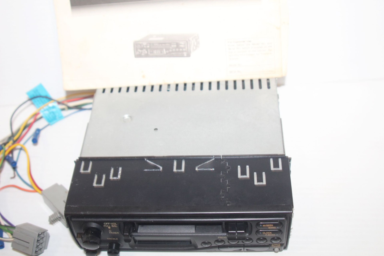Vintage JVC Cassette Car Receiver KS-R470 Tape Deck Radio w/ Manual – TESTED!
