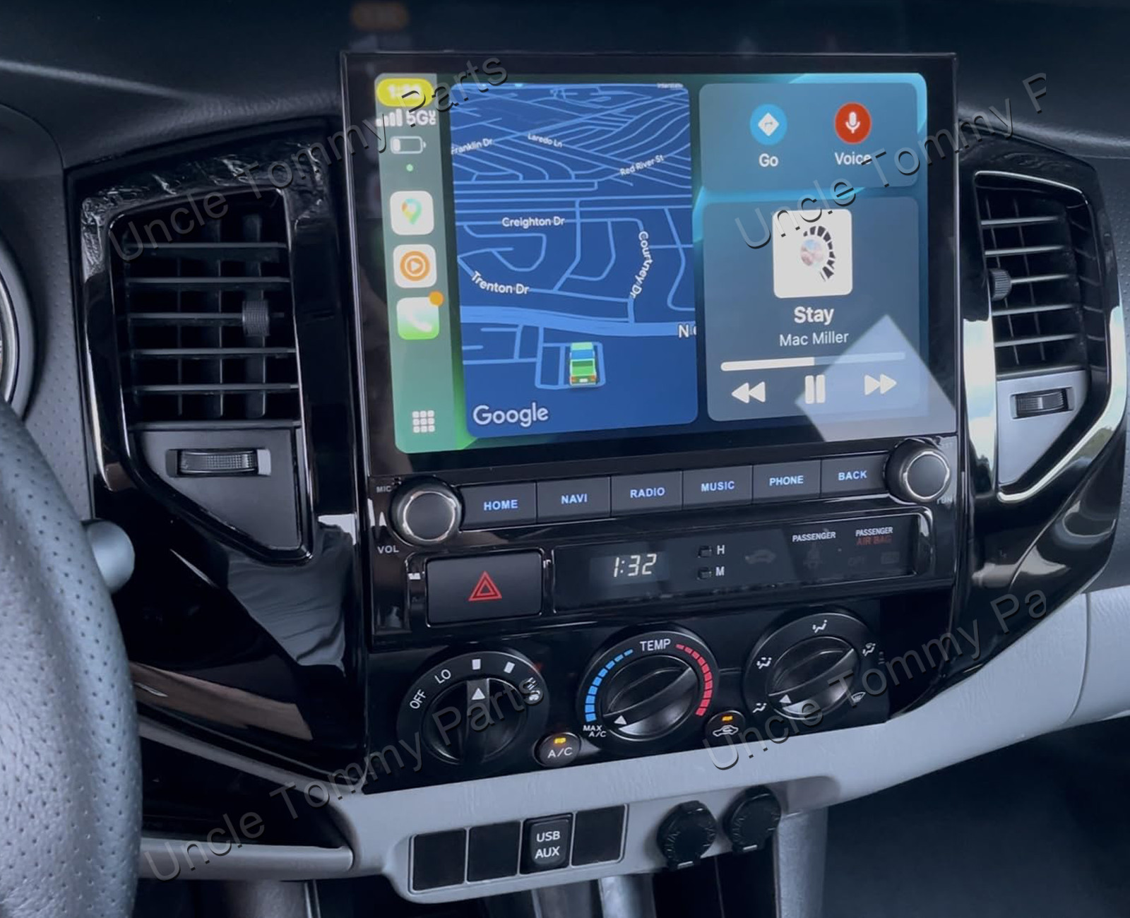 Para Toyota Tacoma 2005-2013 Android 13 Radio estéreo para coche CarPlay GPS