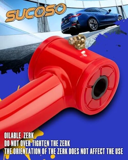 Upper Control Arm for 2-4″ Lift Front 2007-2018 Silverado Sierra 1500 Red