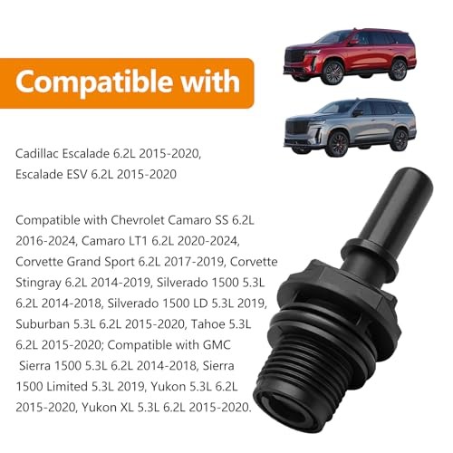PCV Valve 12691880 Compatible with 2014-2024 Cadillac Escalade Chevy Suburban