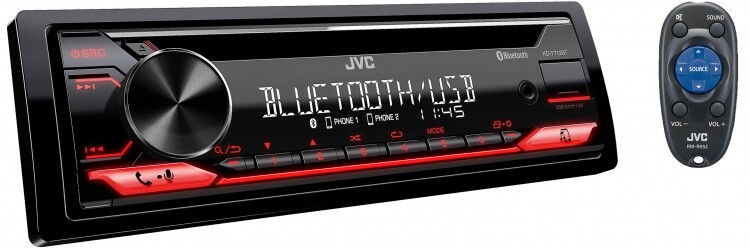 JVC KD-T712BT CD Receiver with Bluetooth / USB / Spotify / FLAC / 13-Band EQ