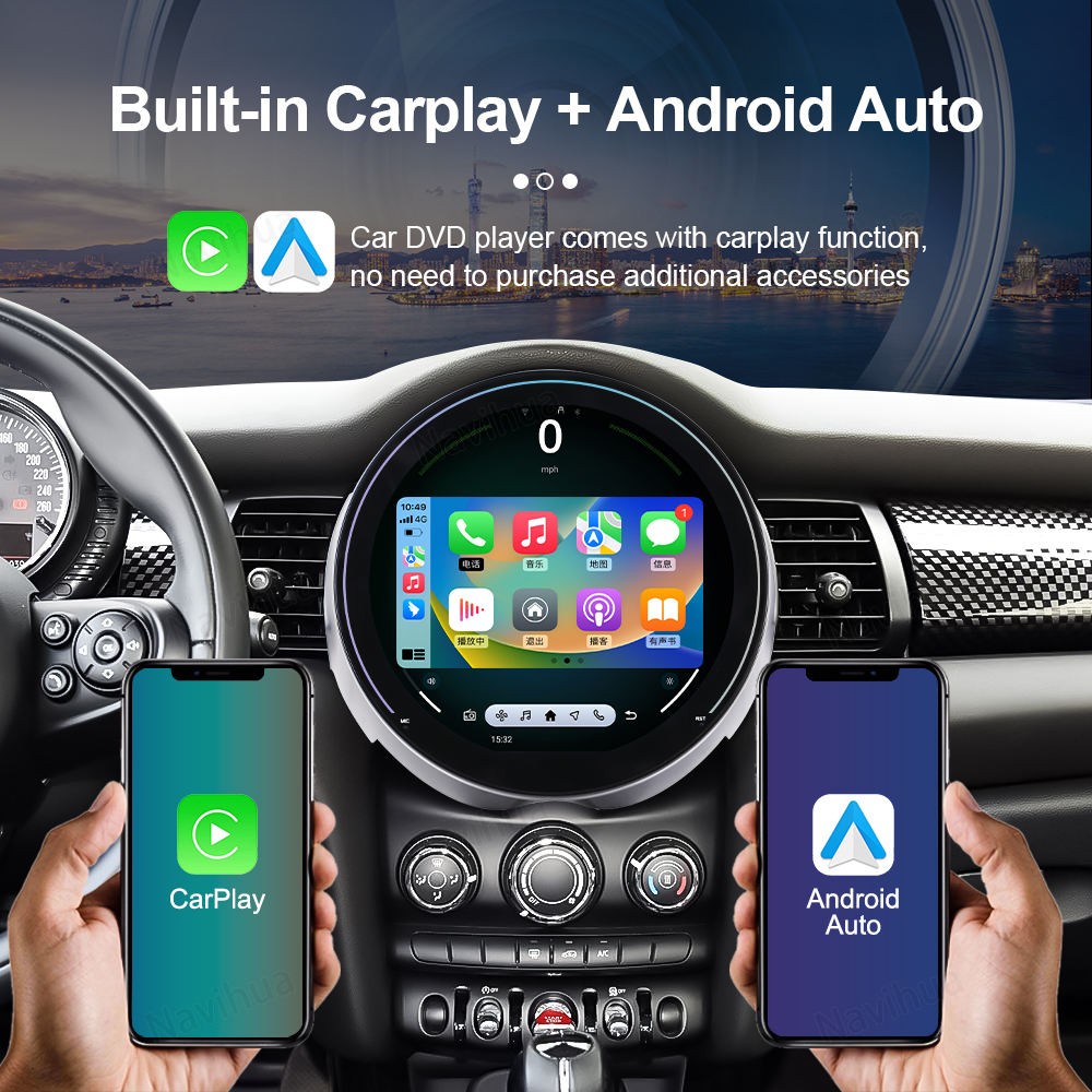 11.7″ For BMW Mini F56 2014-2016 Android Car Stereo Radio Carplay GPS Navi 64GB